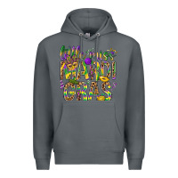 Rock Little miss Mardi Gras Premium Hoodie - BundleAndBundleShop