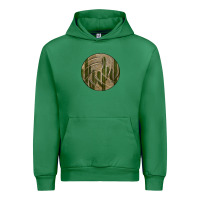 Emerald Old Cactus Vintage Volleyball Urban Hoodie - Bettercallsaul