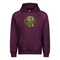Mauve Wine Old Cactus Vintage Volleyball Urban Hoodie - Bettercallsaul