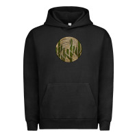 Pigment Black Old Cactus Vintage Volleyball Urban Hoodie - Bettercallsaul