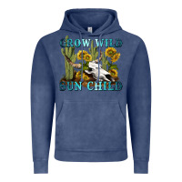 Vintage Denim grow wild sun child tbw Vintage Hoodie - texasbilliewilder