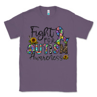 Lavender fight for autism awareness Classic Tee - CowhideDigitalArt