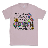 Lilac fight for autism awareness Classic Tee - CowhideDigitalArt