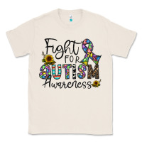 Natural fight for autism awareness Classic Tee - CowhideDigitalArt
