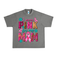 Tornado I Wear Pink For My Mom with Butterfly Urban Heavy Tee - texasbilliewilder