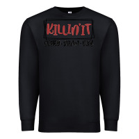 Black killin it every damn day Premium Sweatshirt - MaliasSmallBusiness