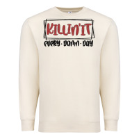 Sandshell killin it every damn day Premium Sweatshirt - MaliasSmallBusiness