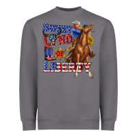 Storm western sweet land of liberty 4th july billie wilder Heavyweight Sweatshirt - texasbilliewilder