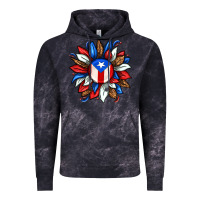 Cloud Black puerto rico sunflower Vintage Hoodie - texasbilliewilder