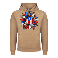 Vintage Coffee puerto rico sunflower Vintage Hoodie - texasbilliewilder
