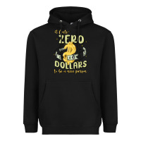 Black it costs zero dollars to be a nice person Heavyweight Hoodie - MaliasSmallBusiness