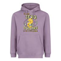 Lavender it costs zero dollars to be a nice person Heavyweight Hoodie - MaliasSmallBusiness