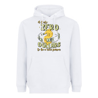 White it costs zero dollars to be a nice person Heavyweight Hoodie - MaliasSmallBusiness