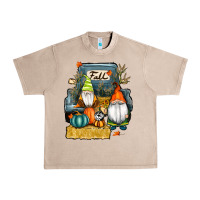 French Oak farm truck autumn gnomes Urban Heavy Tee - RanaPortraitStore