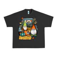 Pigment Black farm truck autumn gnomes Urban Heavy Tee - RanaPortraitStore