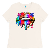 Bone pride lips Ladies Tee - AdoDesignShop