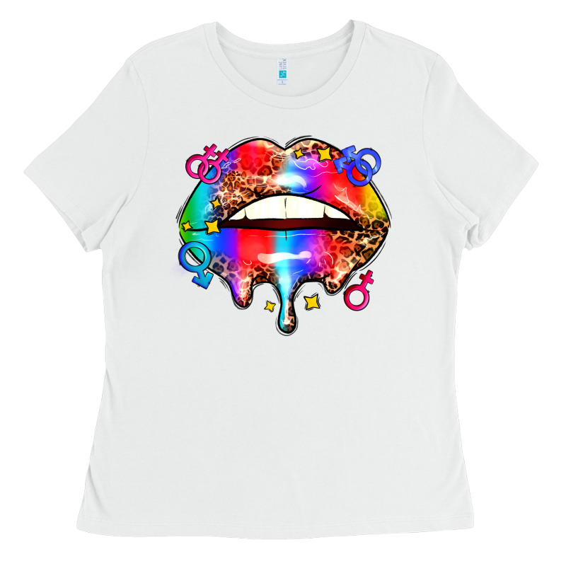 Pride Lips Ladies Tee by AdoDesignShop | Teevron