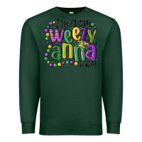 Sports Green i'm from weezy anna baby mardi gras Premium Sweatshirt - MaliasSmallBusiness