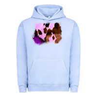 Pigment Grape Ice Purple Western Wood Cowhide Frame Urban Hoodie - Bettercallsaul