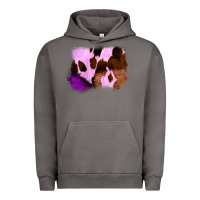 Pigment Tornado Purple Western Wood Cowhide Frame Urban Hoodie - Bettercallsaul