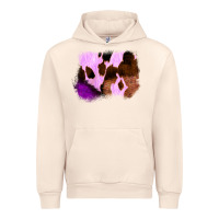 Sandshell Purple Western Wood Cowhide Frame Urban Hoodie - Bettercallsaul