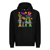 Black Louisiana Premium Hoodie - BundleAndBundleShop