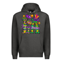 Charcoal Heather Louisiana Premium Hoodie - BundleAndBundleShop