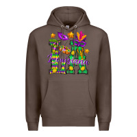 Coffee Louisiana Premium Hoodie - BundleAndBundleShop