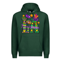Sports Green Louisiana Premium Hoodie - BundleAndBundleShop