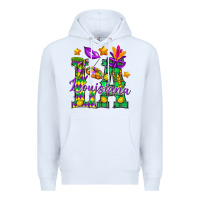 White Louisiana Premium Hoodie - BundleAndBundleShop