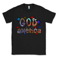 Black god bless america Classic Tee - CowhideDigitalArt