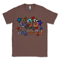 Chestnut god bless america Classic Tee - CowhideDigitalArt