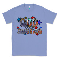 Colony Blue god bless america Classic Tee - CowhideDigitalArt