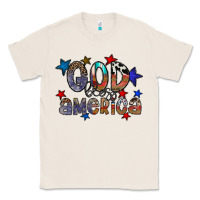 Natural god bless america Classic Tee - CowhideDigitalArt