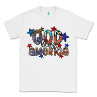 White god bless america Classic Tee - CowhideDigitalArt