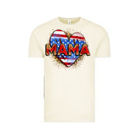 Vintage Arctic American mama heart Vintage Tee - Zillion Design Studio