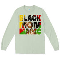 Matcha black mom magic juneteenth Long Sleeve Tee - HRA Design Shop