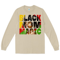 Mushroom black mom magic juneteenth Long Sleeve Tee - HRA Design Shop