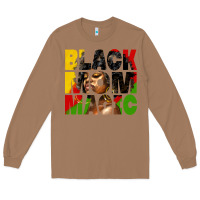 Toasted Coconut black mom magic juneteenth Long Sleeve Tee - HRA Design Shop