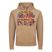 Vintage Coffee i'm not arguing i'm explaining why i'm right Vintage Hoodie - Zillion Design Studio