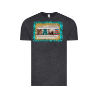 Vintage Black western turquoise's mama background Vintage Tee - BarkalooDesign