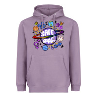 Lavender safe space Heavyweight Hoodie - MaliasSmallBusiness