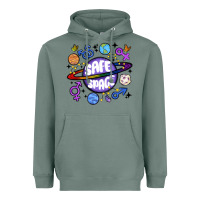 Sage safe space Heavyweight Hoodie - MaliasSmallBusiness