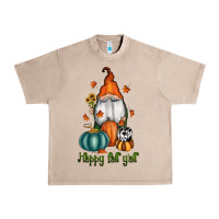 Happy Fall Y'all Gnome Urban Heavy Tee | Teevron
