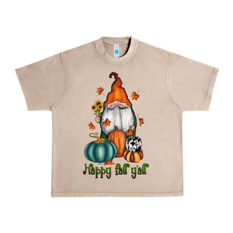 Happy Fall Y'all Gnome Urban Heavy Tee by RanaPortraitStore | Teevron