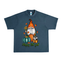 Midnight Navy happy fall y'all gnome Urban Heavy Tee - RanaPortraitStore
