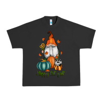 Pigment Black happy fall y'all gnome Urban Heavy Tee - RanaPortraitStore