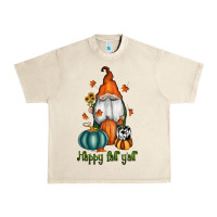 Sandshell happy fall y'all gnome Urban Heavy Tee - RanaPortraitStore