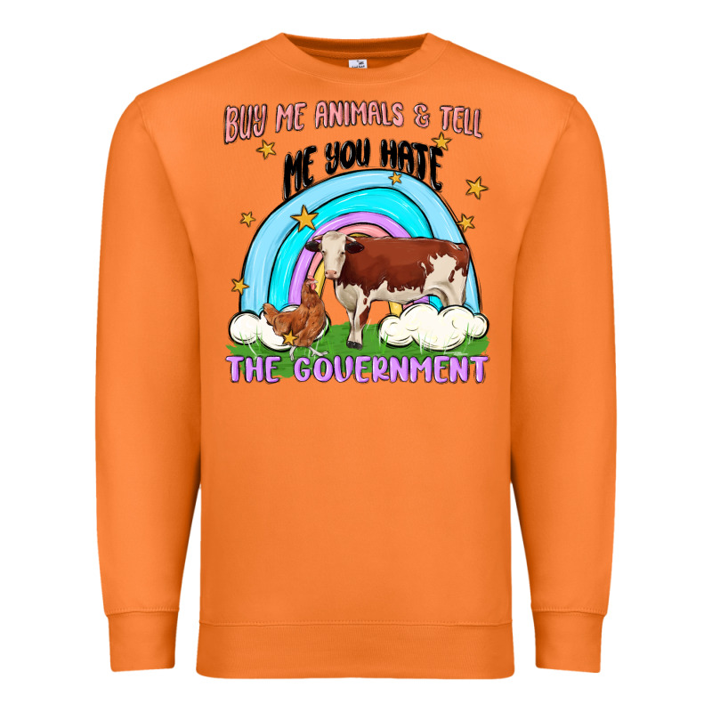 Buy Me Animals Premium Sweatshirt by MaliasSmallBusiness | Teevron