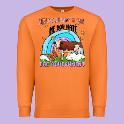 Buy Me Animals Premium Sweatshirt Designed By Maliassmallbusiness